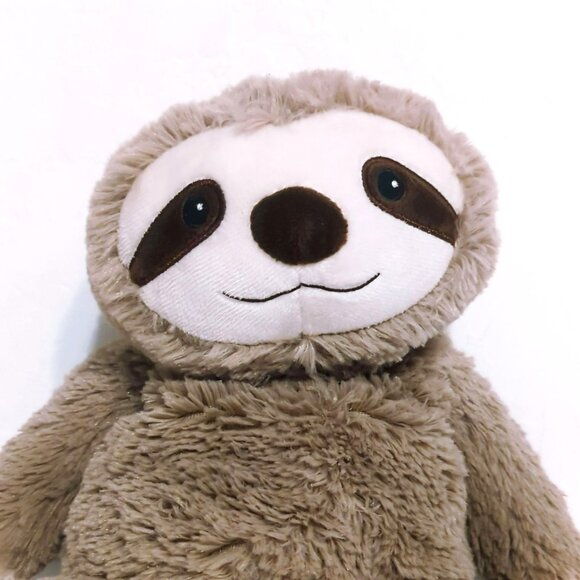 Warmies Microwavable Sloth Plush Weighted Lavender Scented 13in Stuffed Animal - Picture 3 of 7